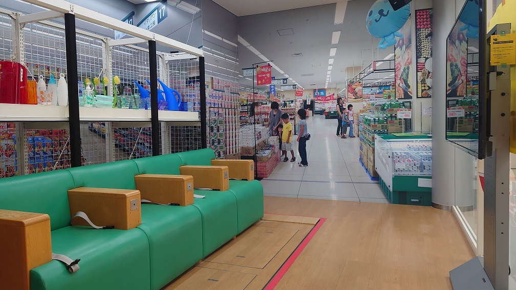 地震体験コーナー